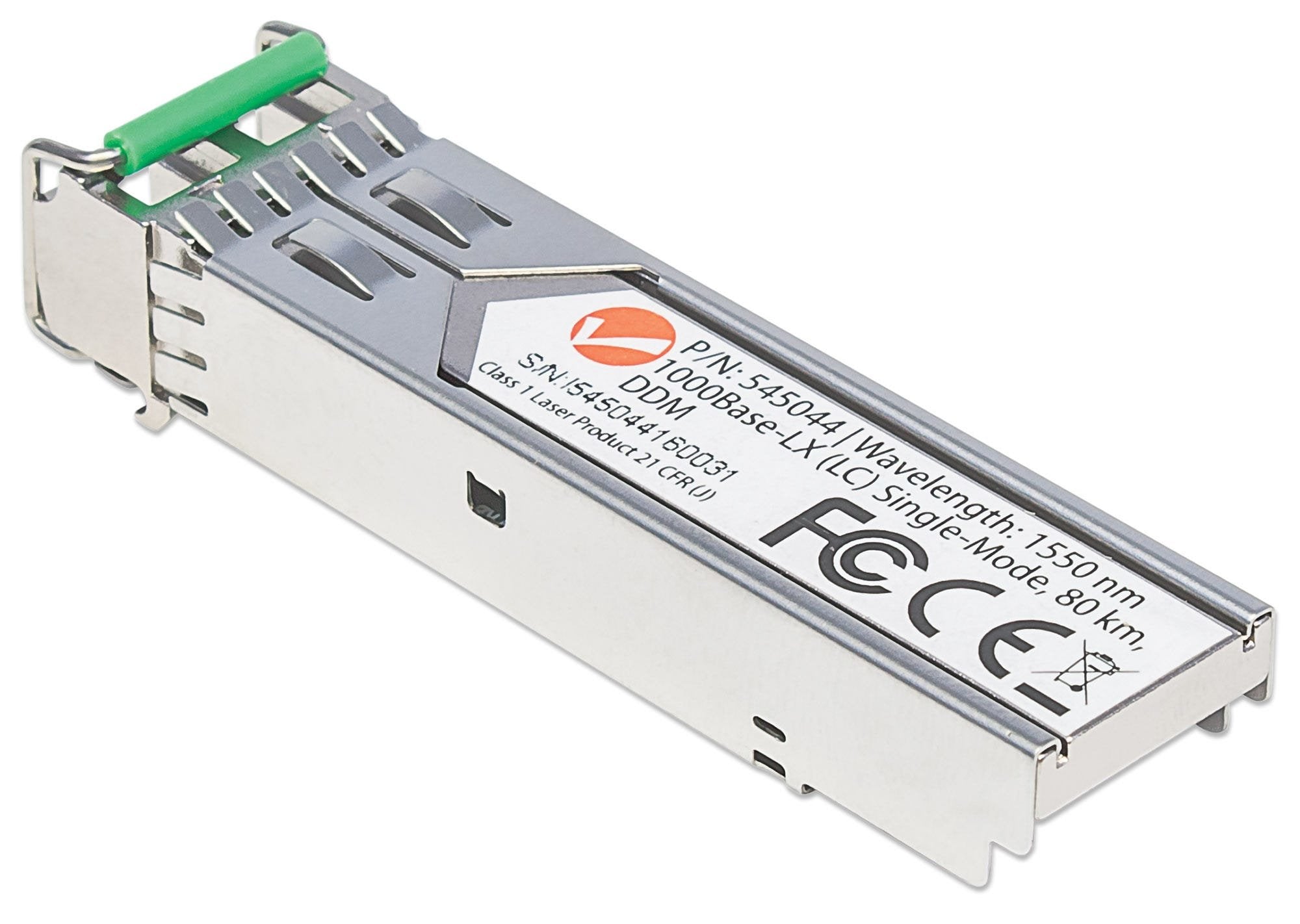 Intellinet 545044 Red Modulo Transceptor Fibra Óptica 1000 Mbit/S Sfp 1550 Nm