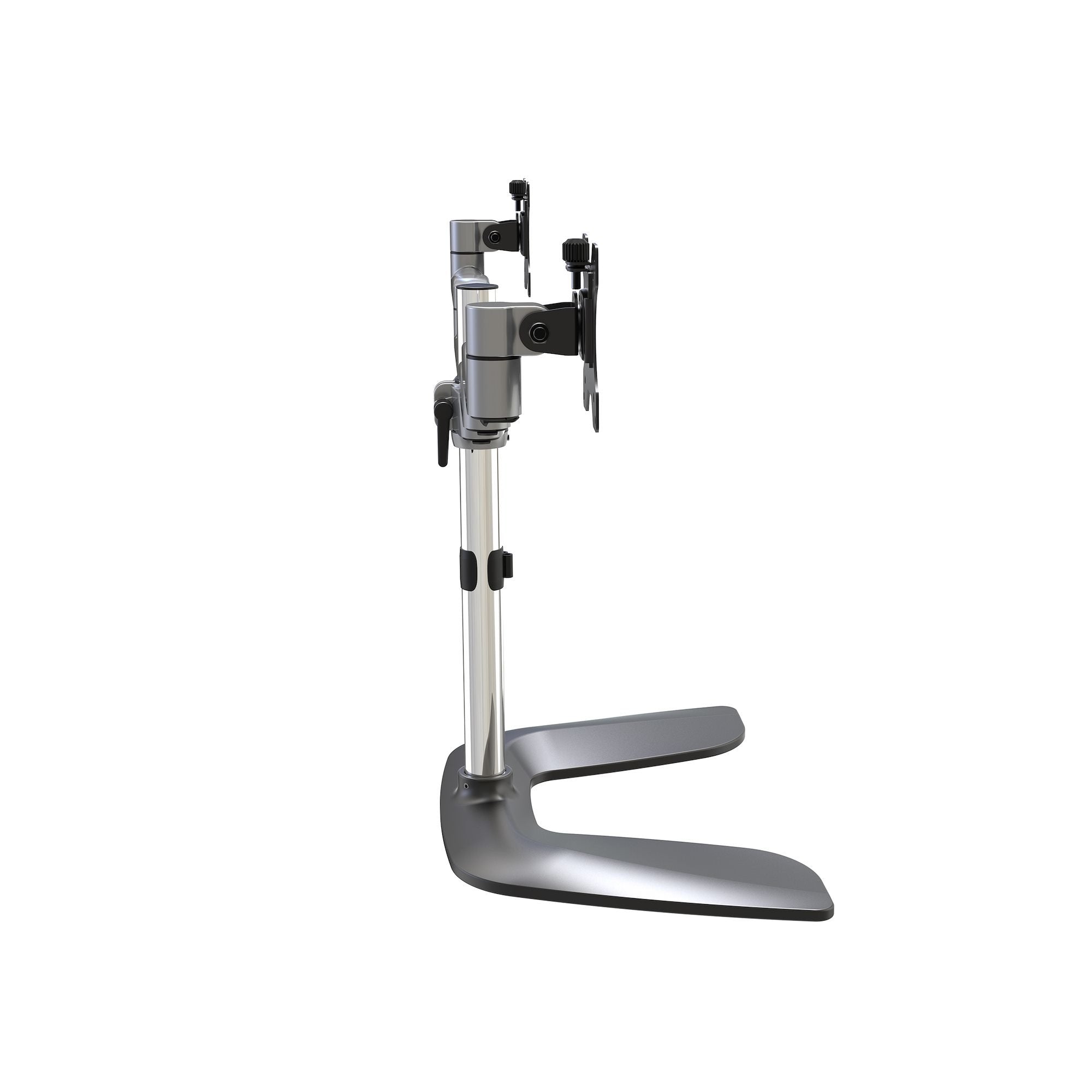 EAN 0065030881227 - StarTech.com ARMDUALSS soporte para monitor 81,3 cm (32") Negro, Plata imagen 5