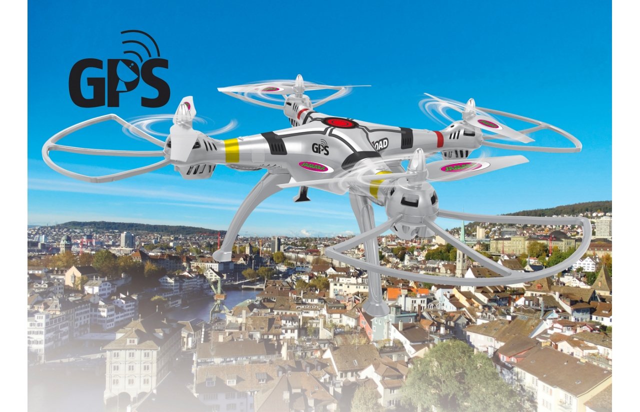 Jamara Drohne Payload Gps Blanco 14