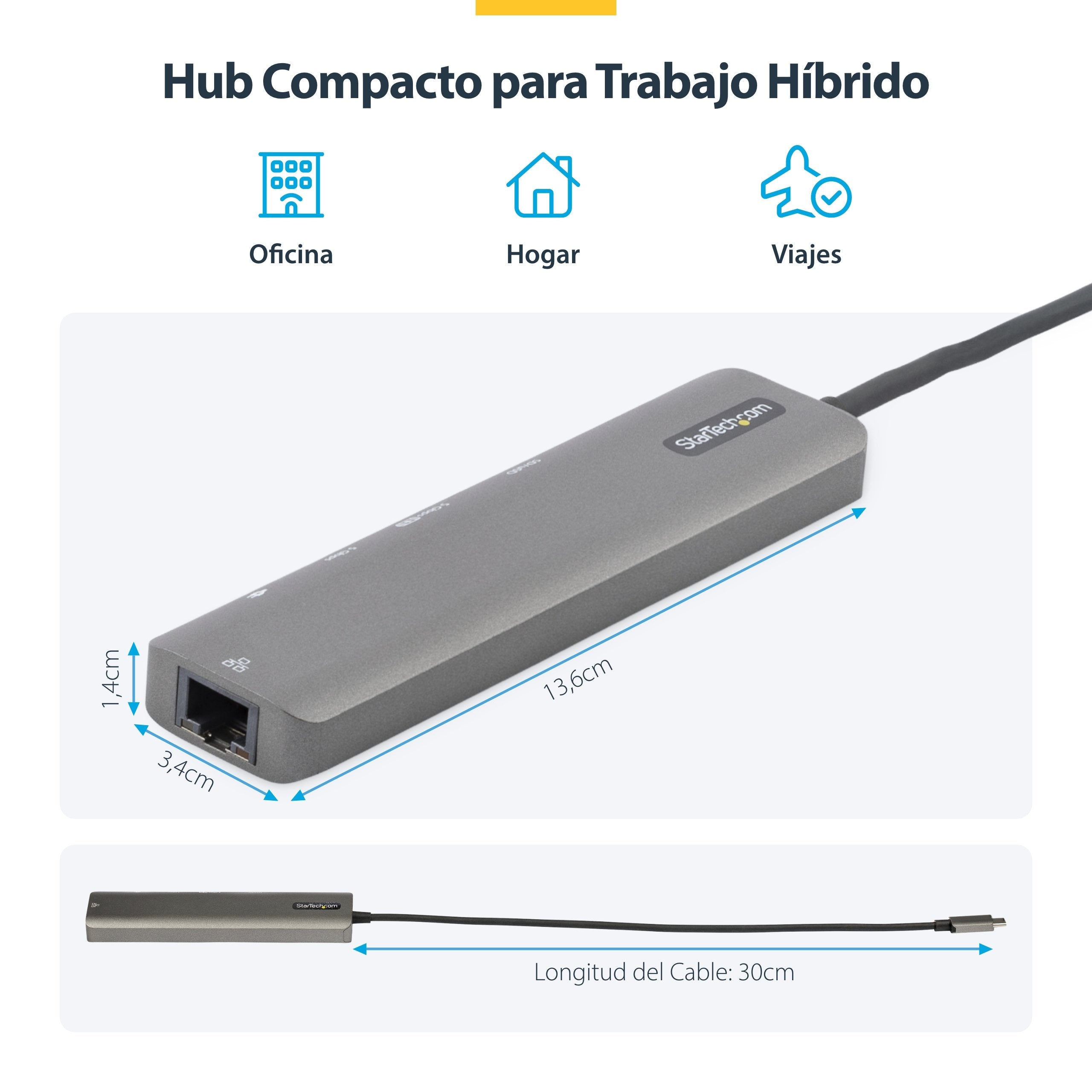 EAN 0065030891790 - StarTech.com DKT30CHSDPD1 base para portátil y replicador de puertos Alámbrico USB 3.2 Gen 1 (3.1 Gen 1) imagen 11