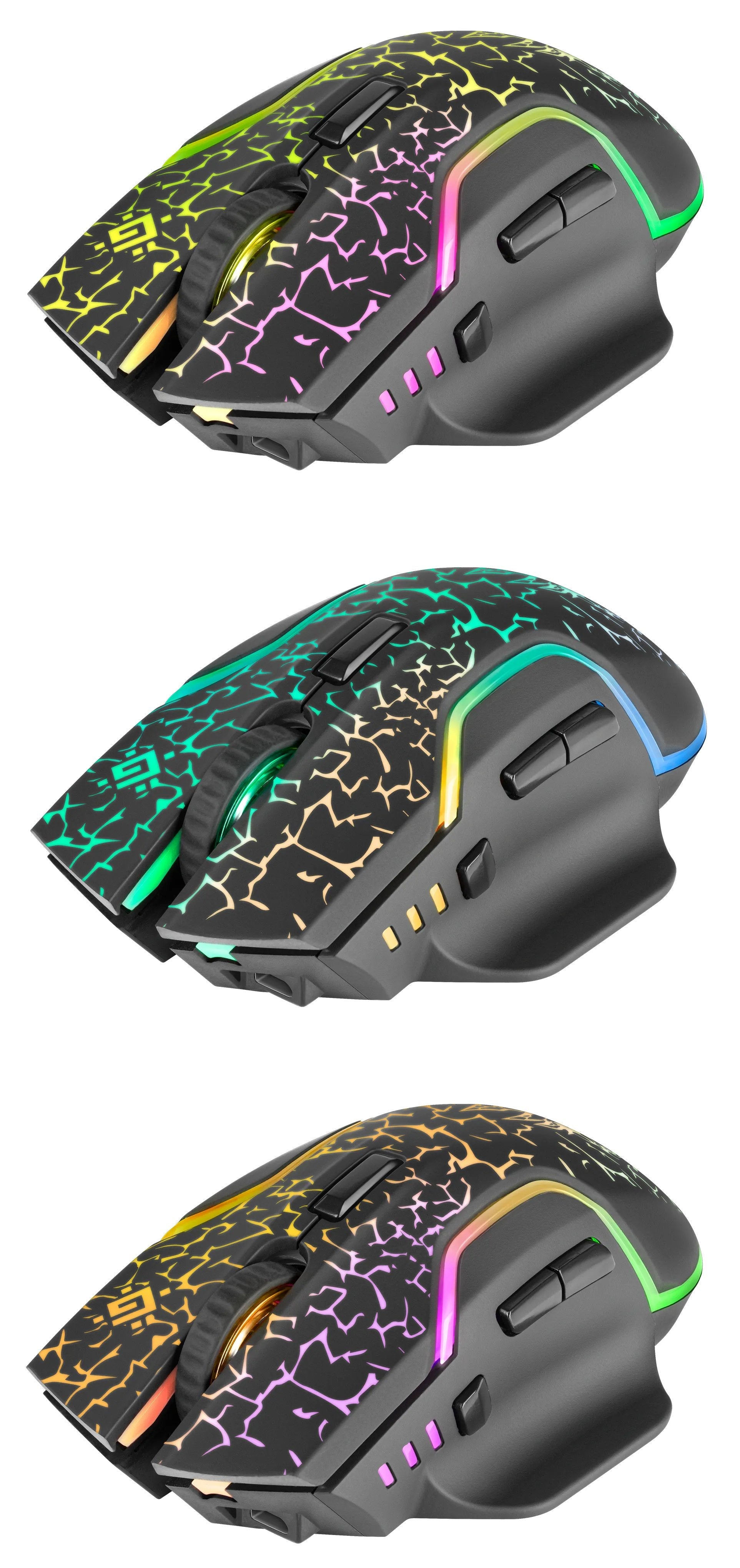 EAN 4745090820492 - Defender Oneshot GM-067 ratón Juego mano derecha RF Wireless + USB Type-C Óptico 3200 DPI imagen 5