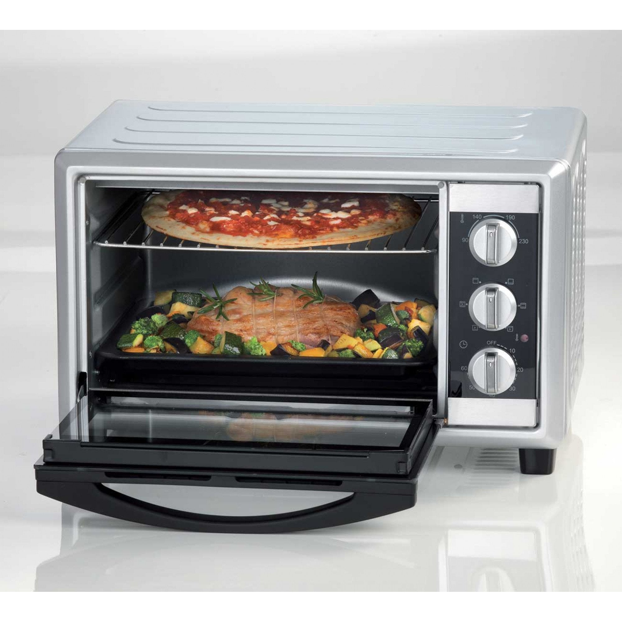 Horno Eléctrico Ventilado Ariete Bon Cuisine 250 25lt 1500w