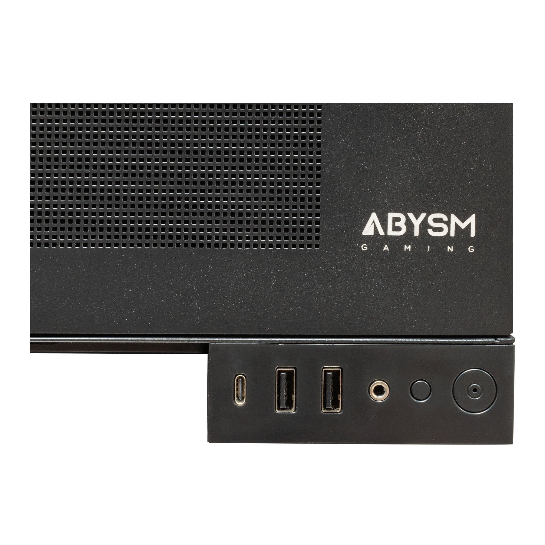 Caja Pc E-Atx Torre Abysm Ai Pro 100 Workstation Negra 9xslots 6xssd 2xhdd 2xusb 3.0 1xusb-C Color Negro