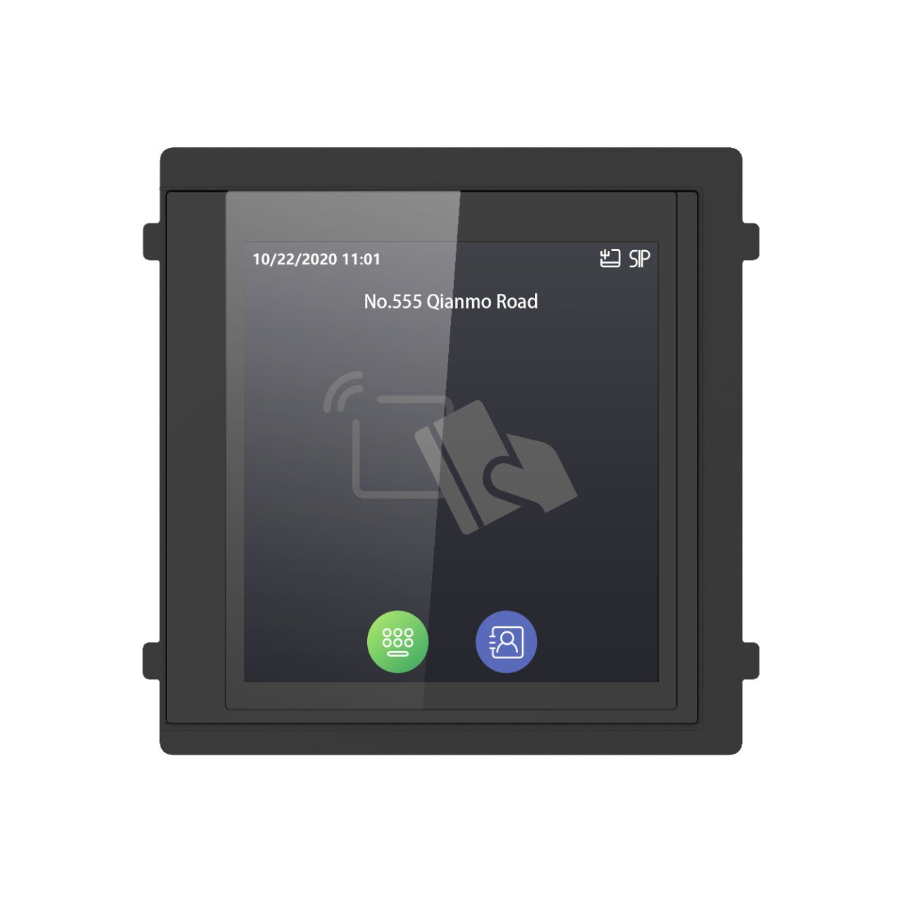 Videoportero Módulo Touch&Display 4 En 1 ( Pantalla Táctil Y Tarjeta Código, Publicidad )
