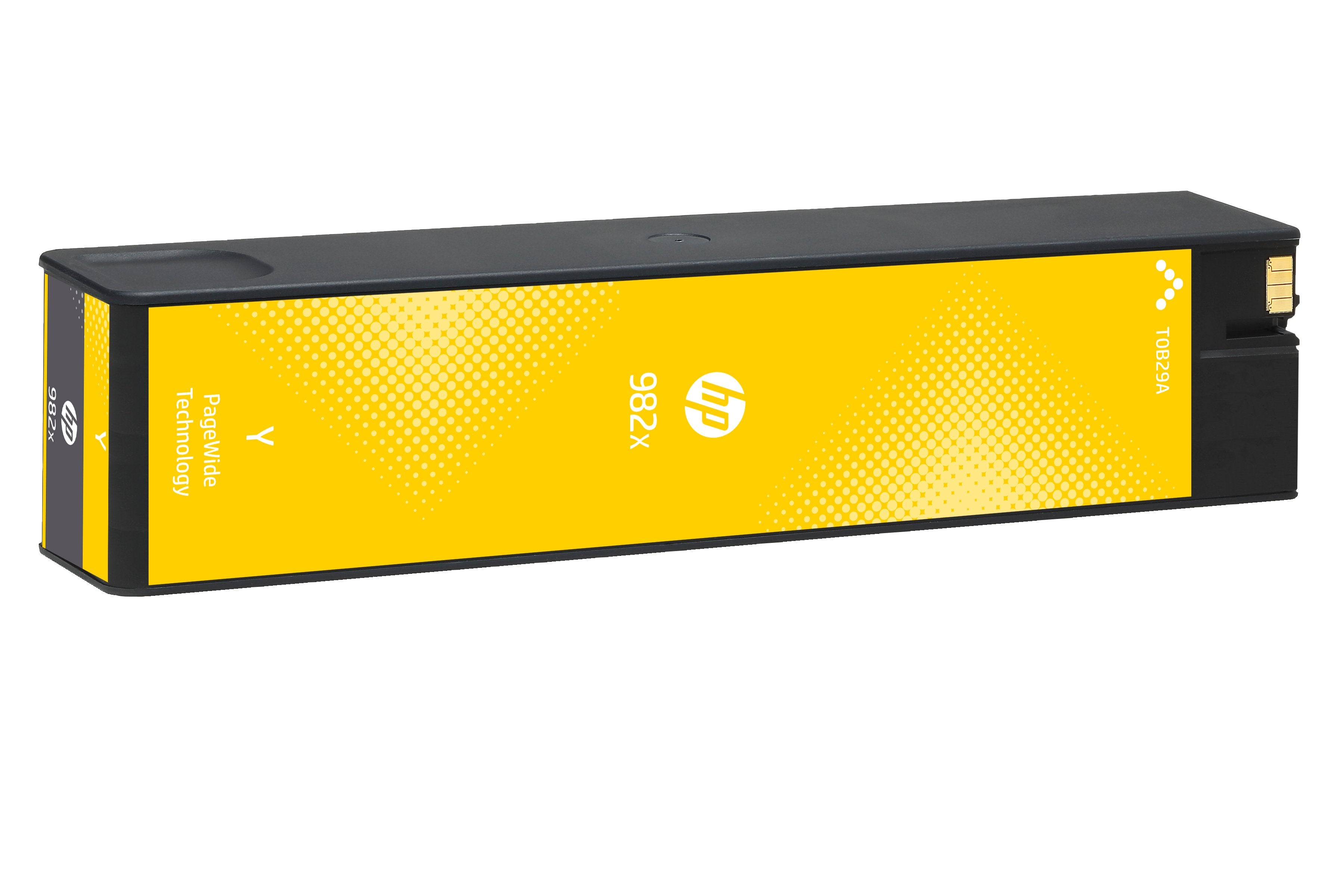 EAN 0190781050117 - HP 982X High Yield Yellow Original PageWide Cartridge cartucho de tinta 1 pieza(s) Alto rendimiento (XL) imagen 2