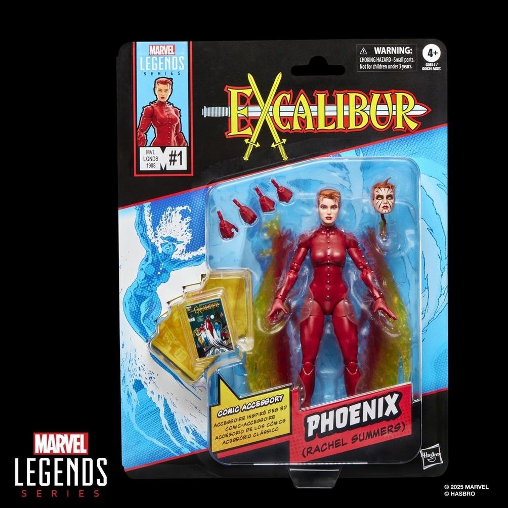 Figura Phoenix Rachel Summers Excalibur Marvel Legends Series 15cm