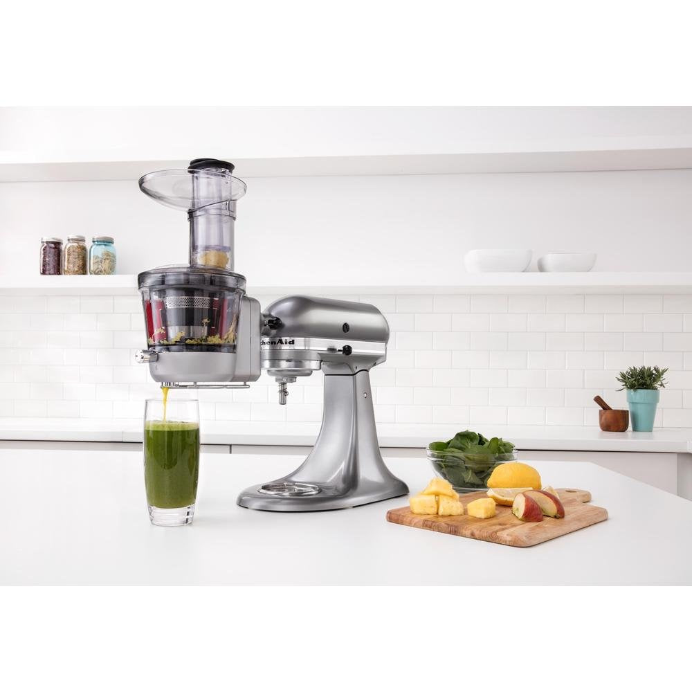 EAN 5413184000745 - KitchenAid 5KSM1JA exprimidor Exprimidor lenta Plata imagen 3