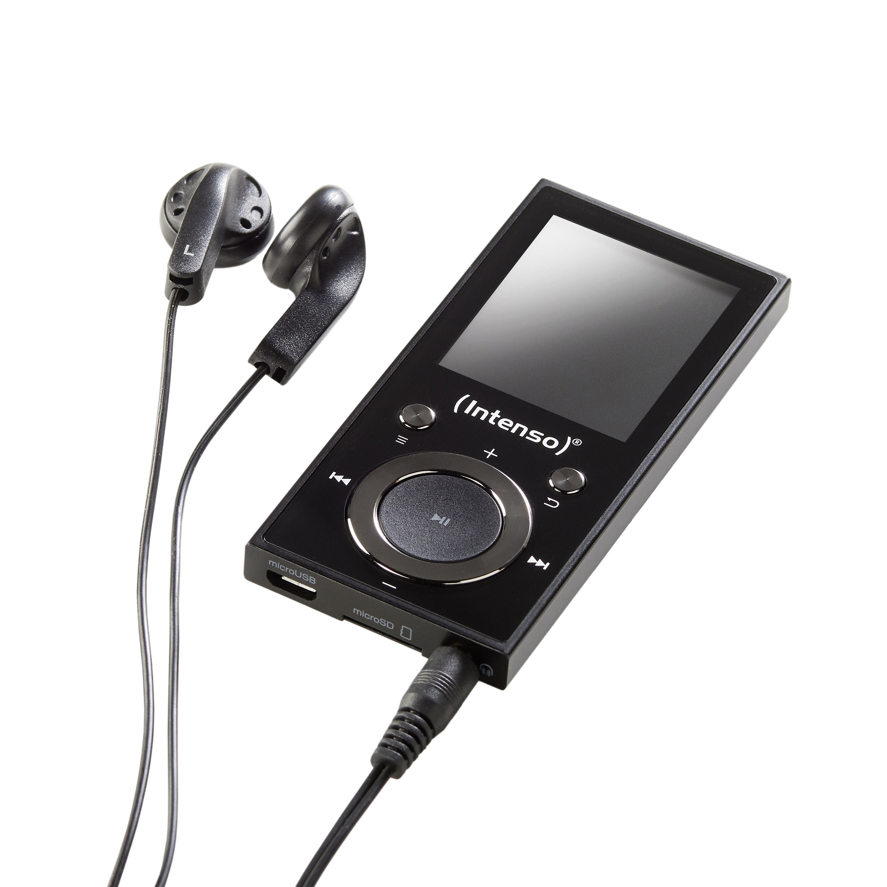 Intenso Mp3 Player Video Scooter 16 Gb, 1,8" Lcd, Negro Retail