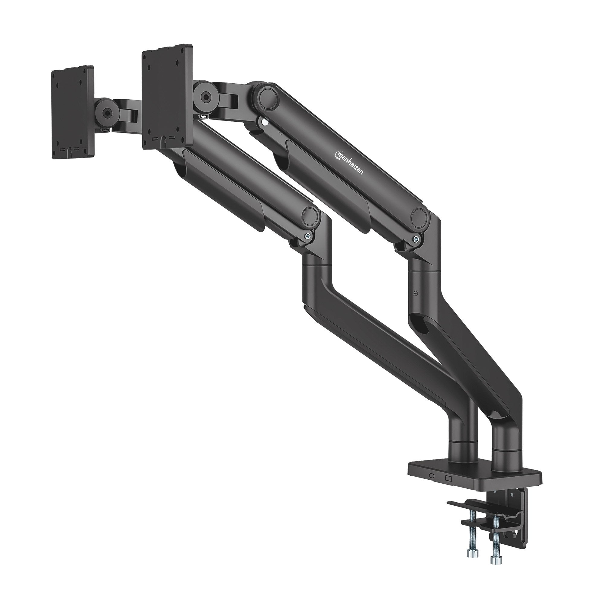 EAN 0766623462587 - Manhattan 462587 soporte para monitor 114,3 cm (45") Escritorio Negro imagen 1