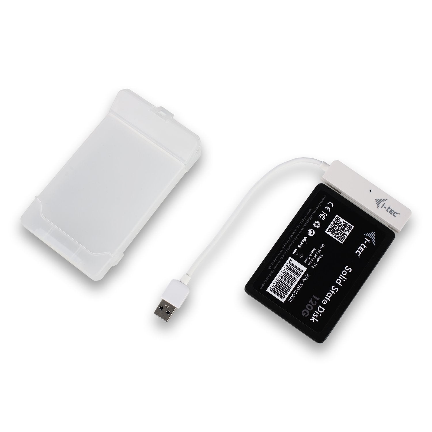 EAN 8595611701160 - i-tec MYSAFEU314 caja para disco duro externo Carcasa de disco duro/SSD Blanco 2.5" imagen 2