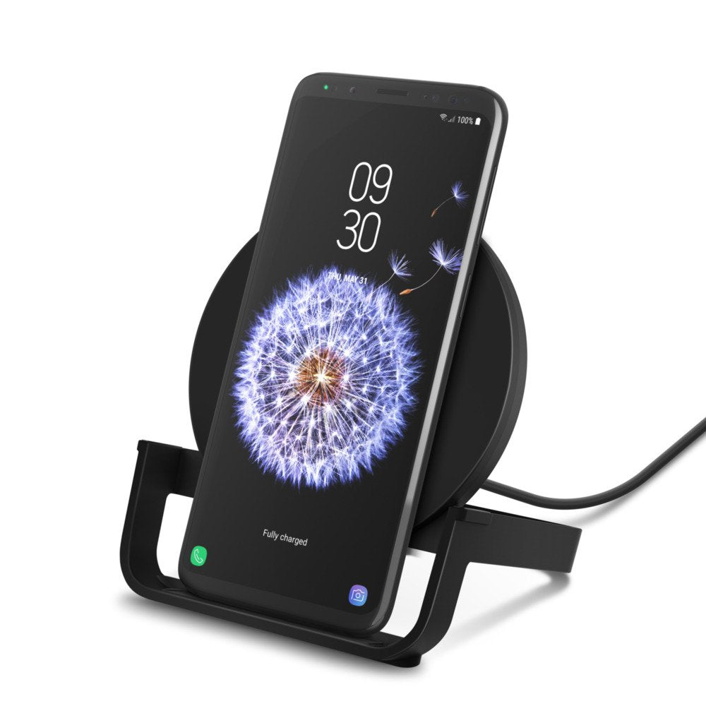 Soporte De Carga Inalámbrica Belkin Con Cabina Micro-Usb De 10 W. Fuente De Alimentación