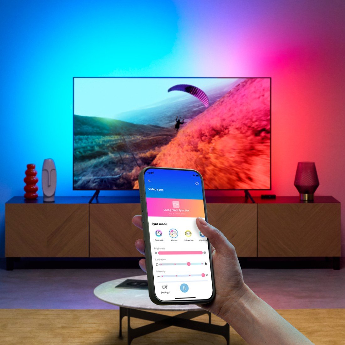 Sync Box Starter Kit 75""-85"" Eu