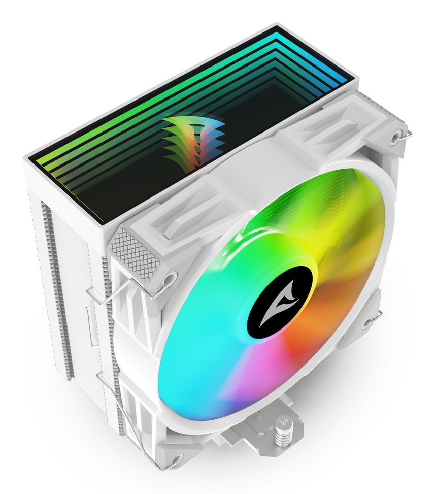 EAN 4044951042036 - Sharkoon A50 RGB Procesador Refrigerador de aire 12 cm Blanco 1 pieza(s) imagen 7