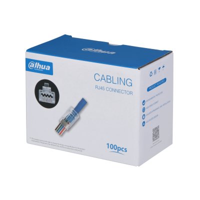Cable Acc Jack Rj45 100pack/Pfm976-631-Pt Dahua