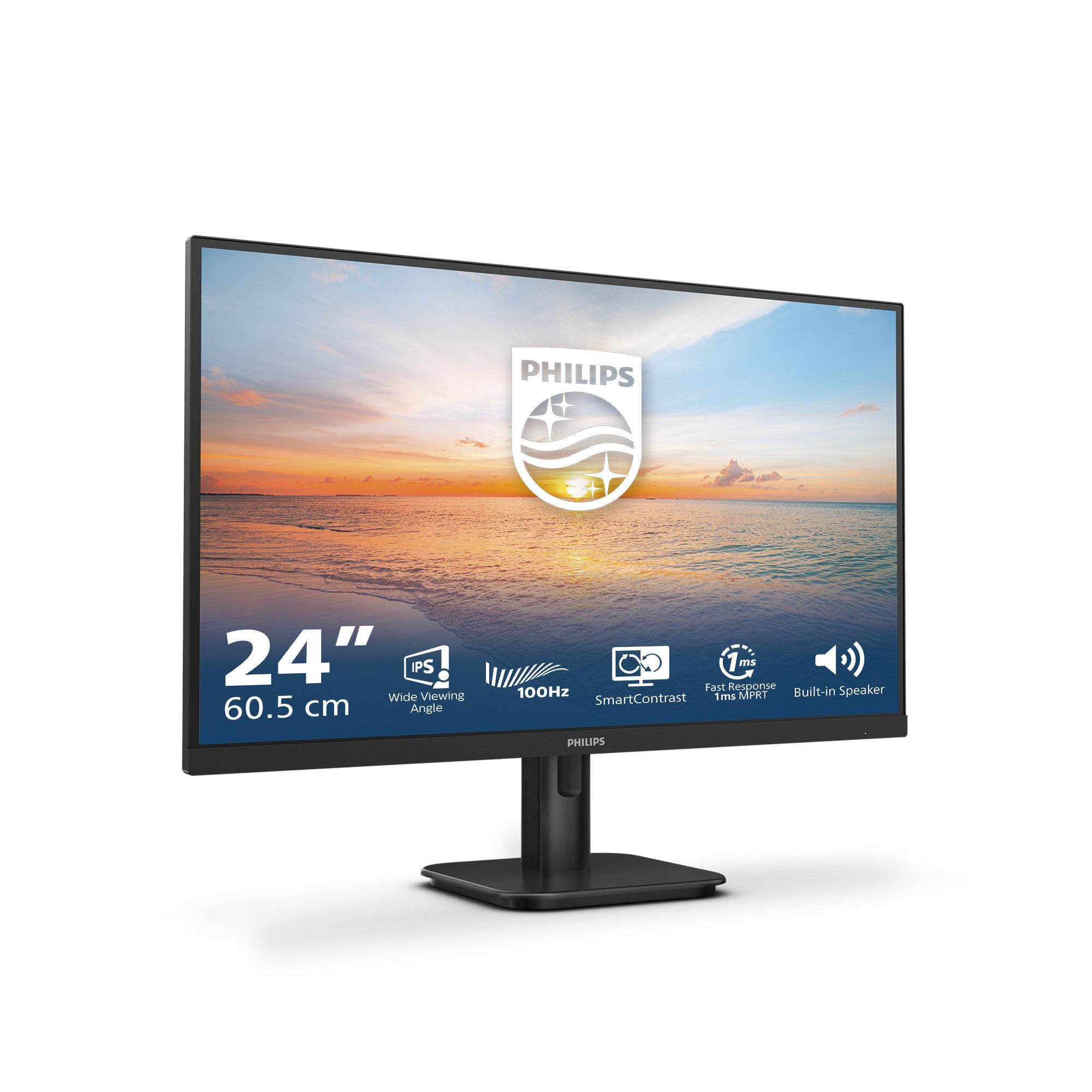 EAN 8721038000436 - Philips 1000 series 24E1N1200A/00 pantalla para PC 60,5 cm (23.8") 1920 x 1080 Pixeles Full HD LCD Negro imagen 2