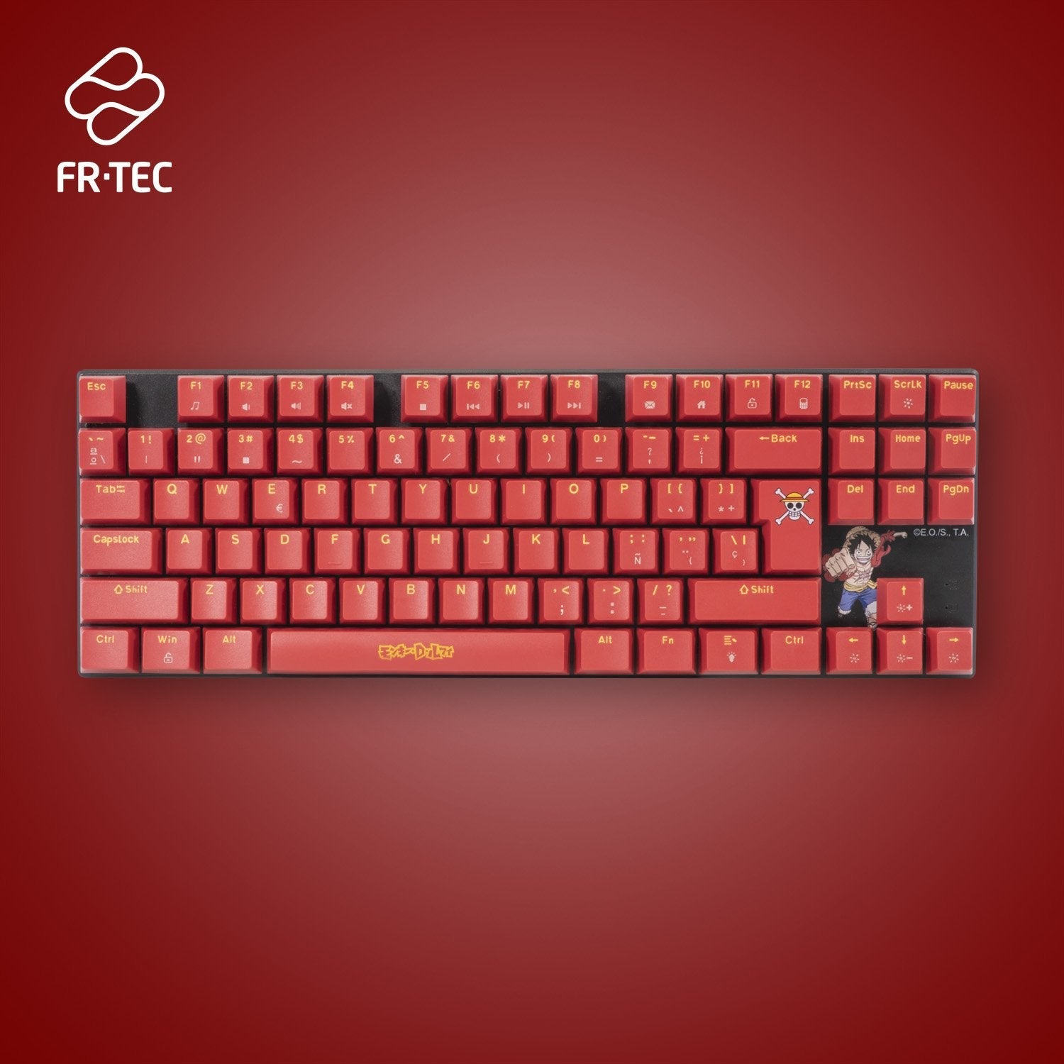EAN 8436563094514 - Blade Gaming OP4001 teclado Juego USB QWERTY Inglés, Español Borgoña imagen 1