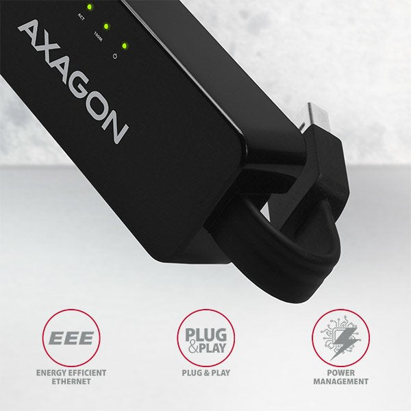 Axagon Adaptador Ade-Xr Fast Ethernet 10/100 - Usb 2.0 Tipo A