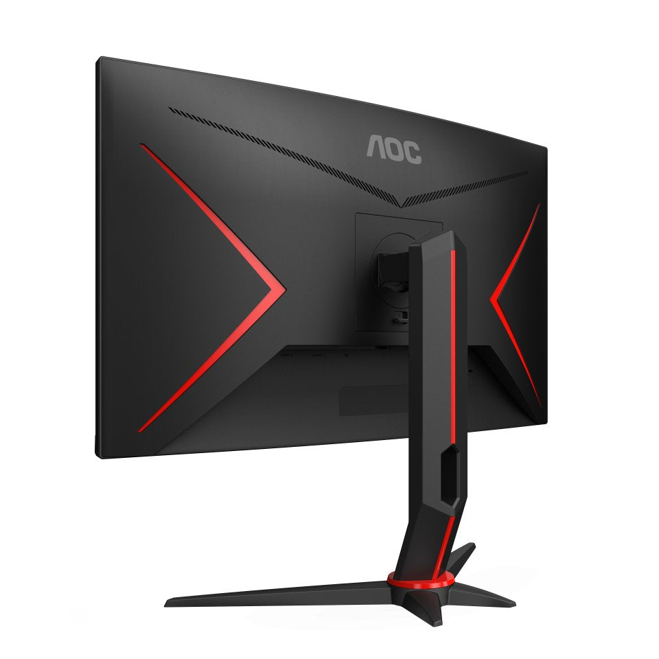 Monitor Aoc Cq27g2s Bk 27" Qhd Va 16:9 144hz 4ms Hdmi 2.0x2 Displayport 1.2x1 Usb 3.0