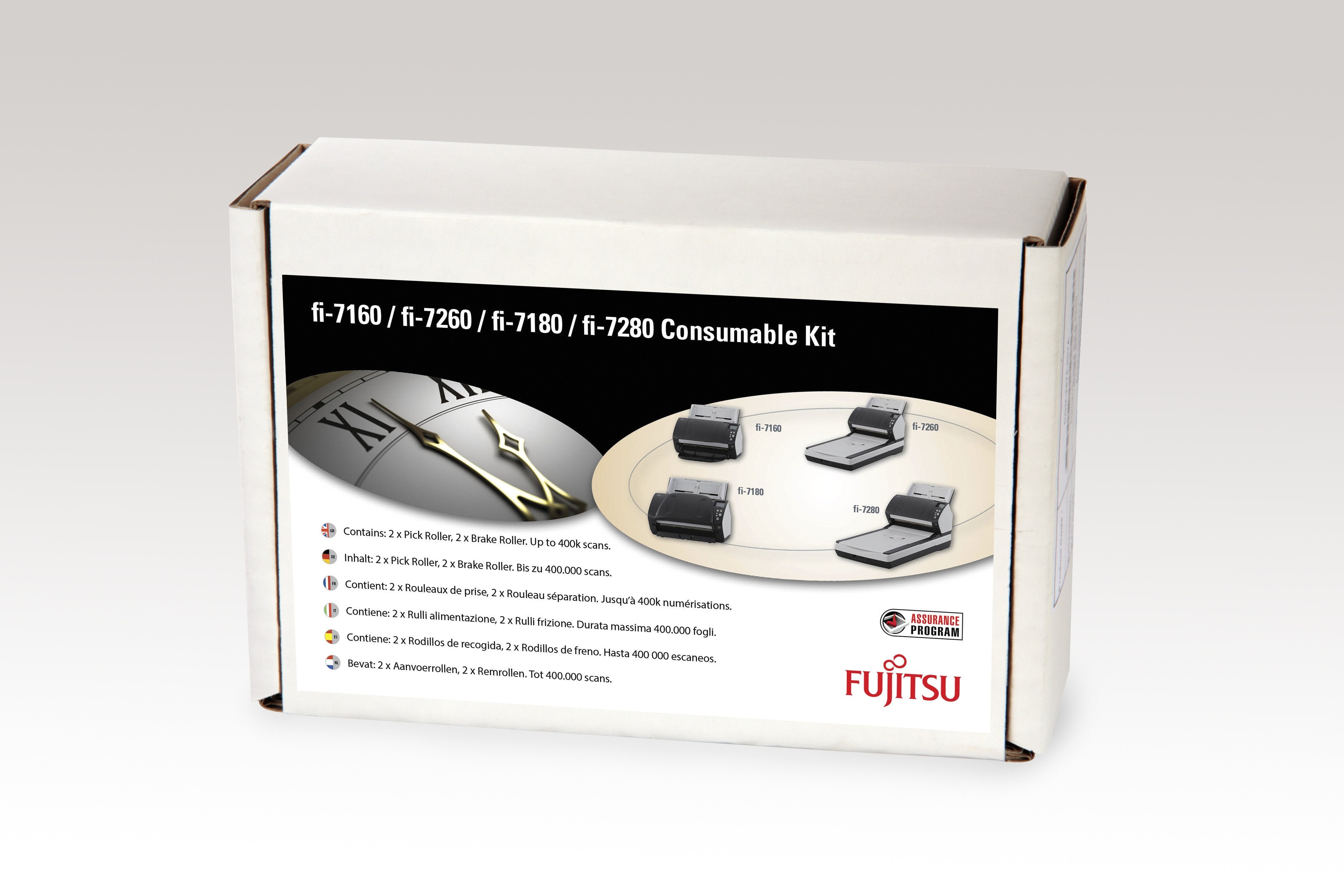 EAN 97564308437 - Fujitsu CON-3670-002A printer/scanner spare part/accessory Kit de consumibles imagen 1
