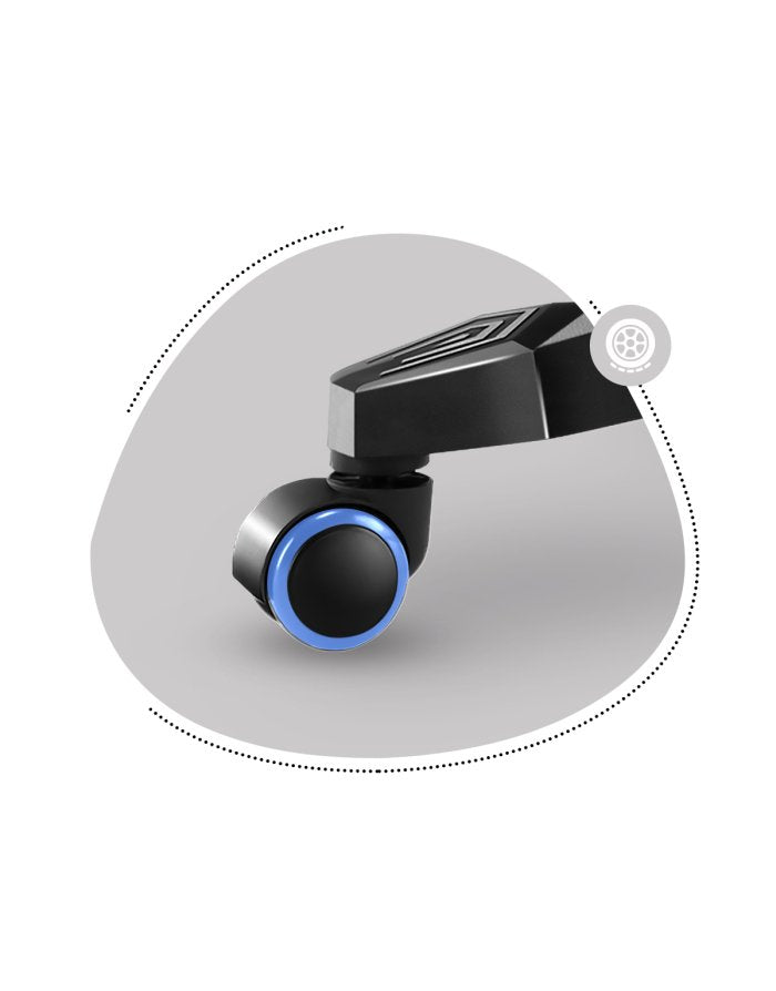 EAN 5903796010220 - Huzaro Ranger 6.0 Silla para videojuegos universal Asiento (de seguridad) de butaca Azul imagen 11