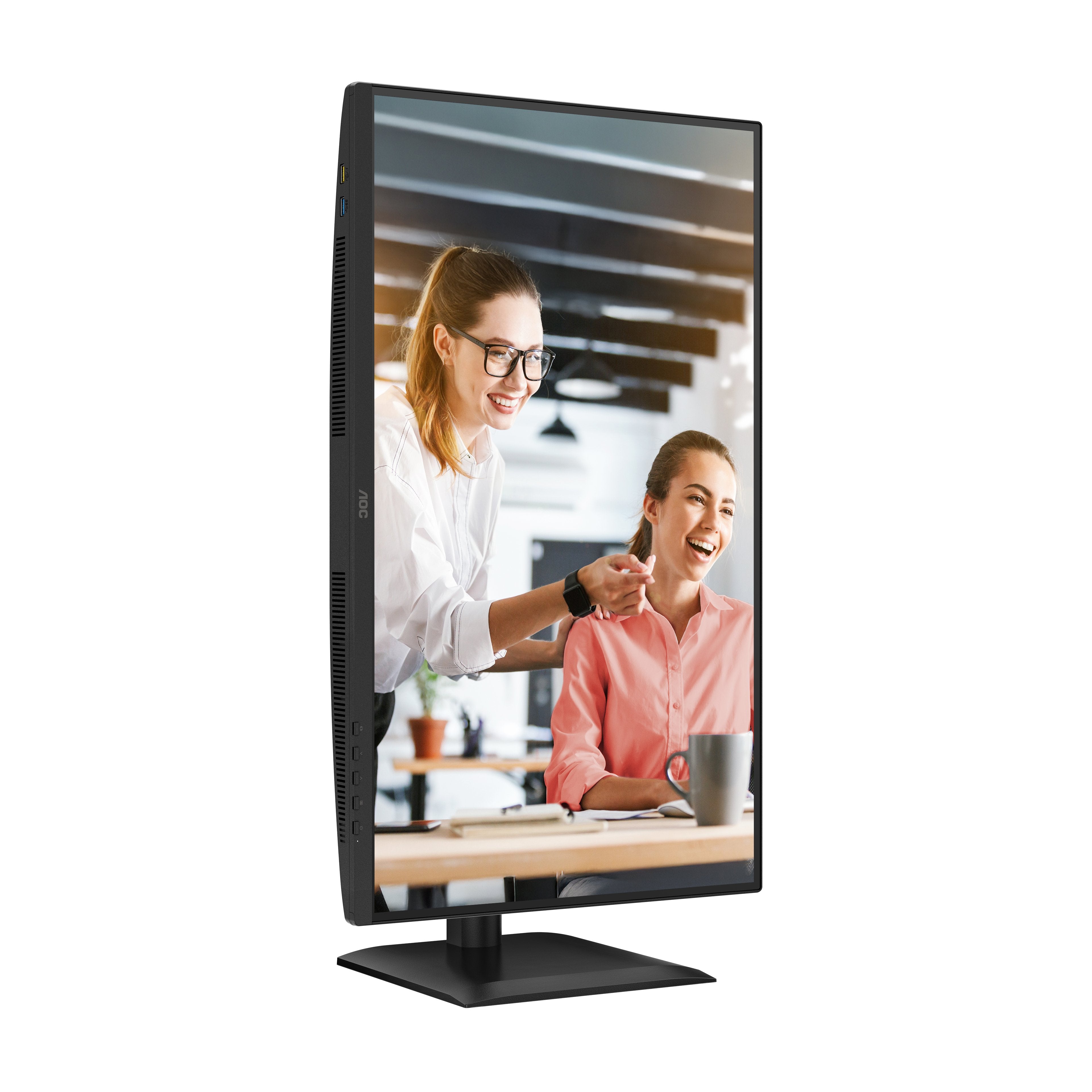 Aoc 68,6cm 27" Q27e4cv 16:09 Hdmi+Dp+Usb-C Lift Negro