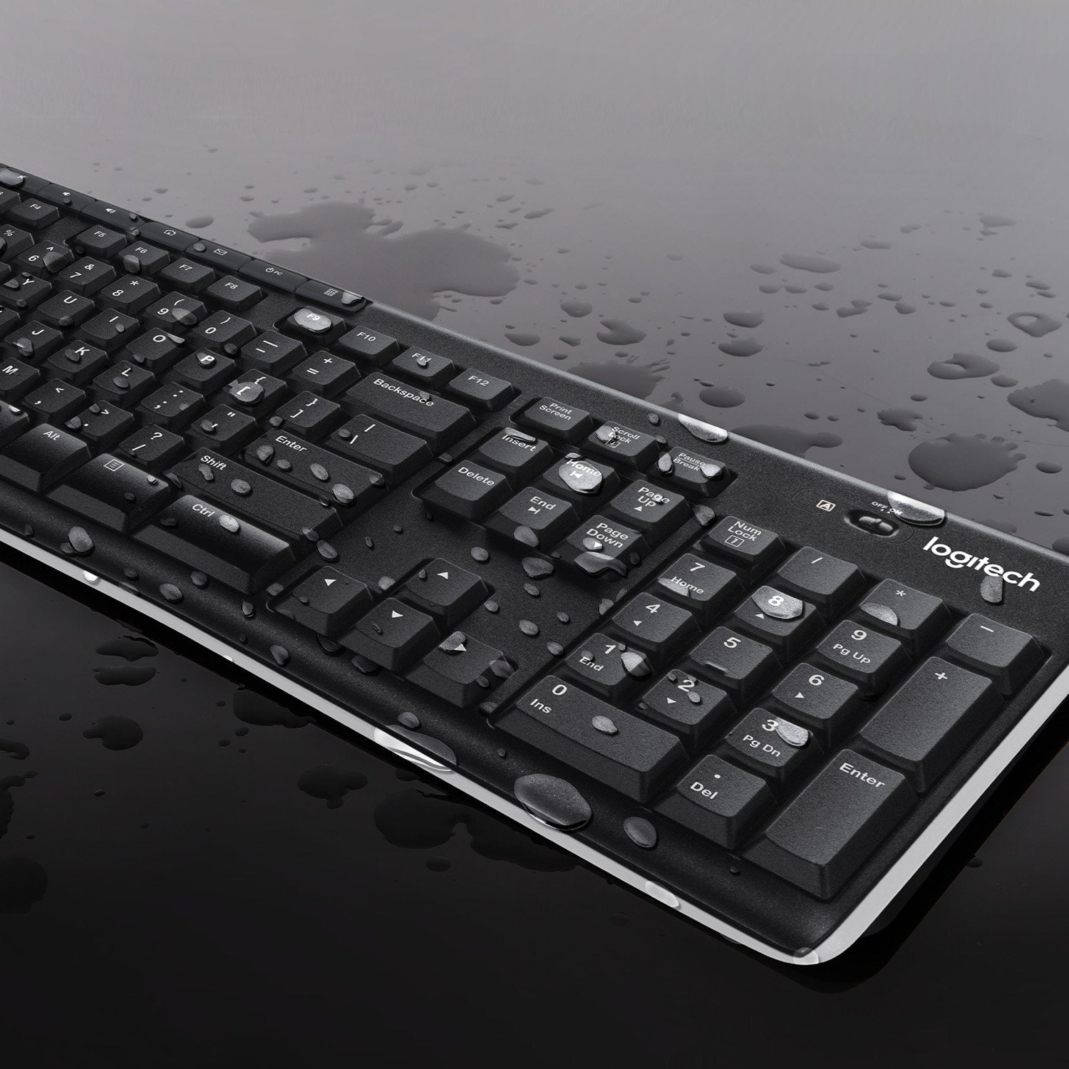 EAN 5099206039407 - Logitech 920-004534 teclado Ratón incluido Universal RF inalámbrico QWERTZ Suizo Negro imagen 4