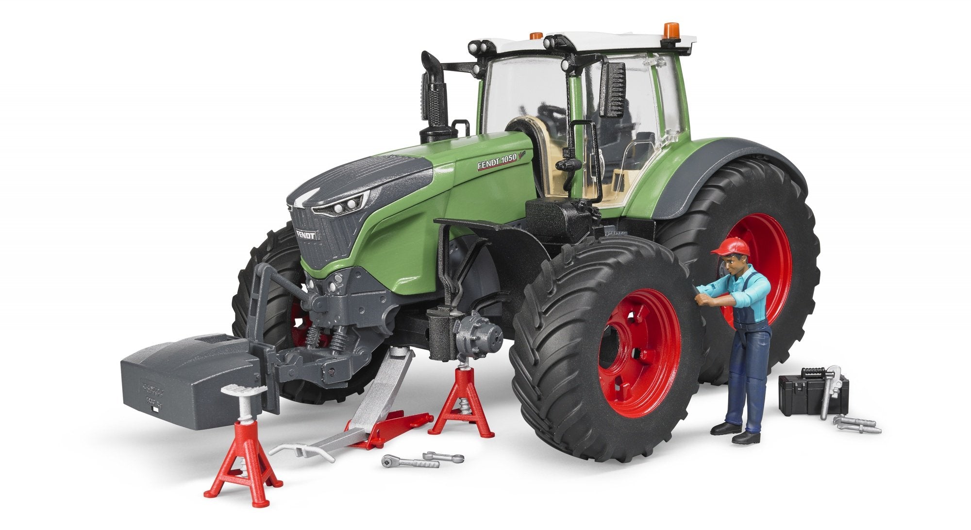 Bruder Fendt 1050 Vario, Modelo De Vehículo Con Equipamiento Mecánico Y De Taller 4001702040413