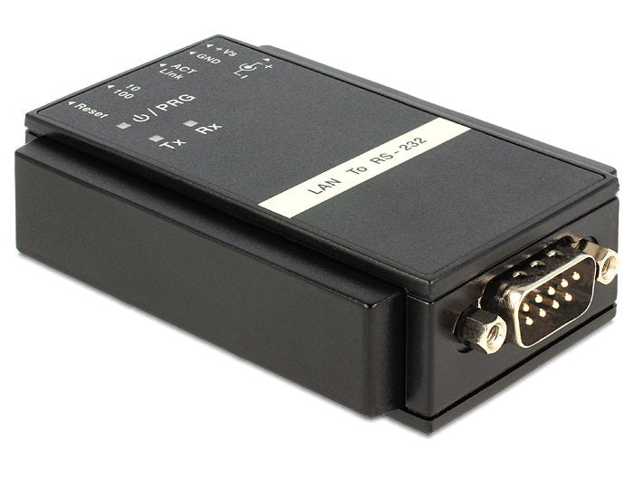 EAN 4043619625048 - DeLOCK 62504 cambiador de género para cable RS-232 RJ45 Negro imagen 1