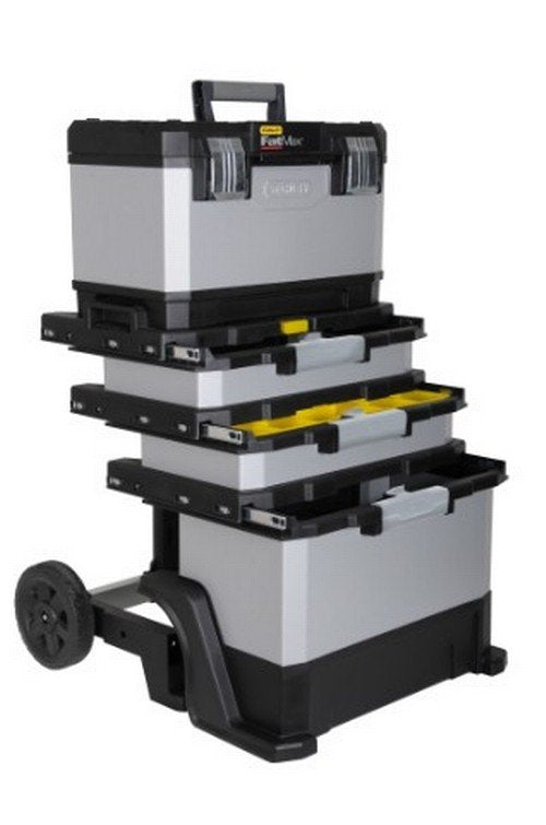 Stanley Rolling Workshop Fatmax 1-95-622, Carro De Herramientas Gris/Negro 1-95-622