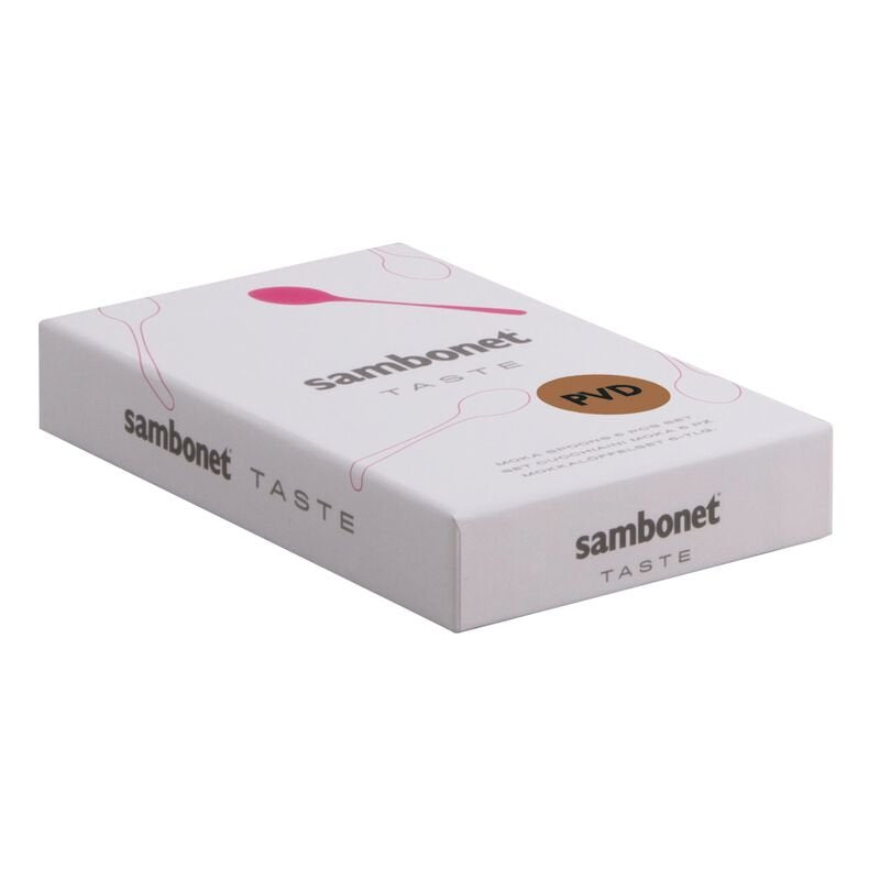 EAN 8014808166730 - Sambonet Taste Cuchara de café Acero inoxidable Cobre, Espejo 6 pieza(s) imagen 3