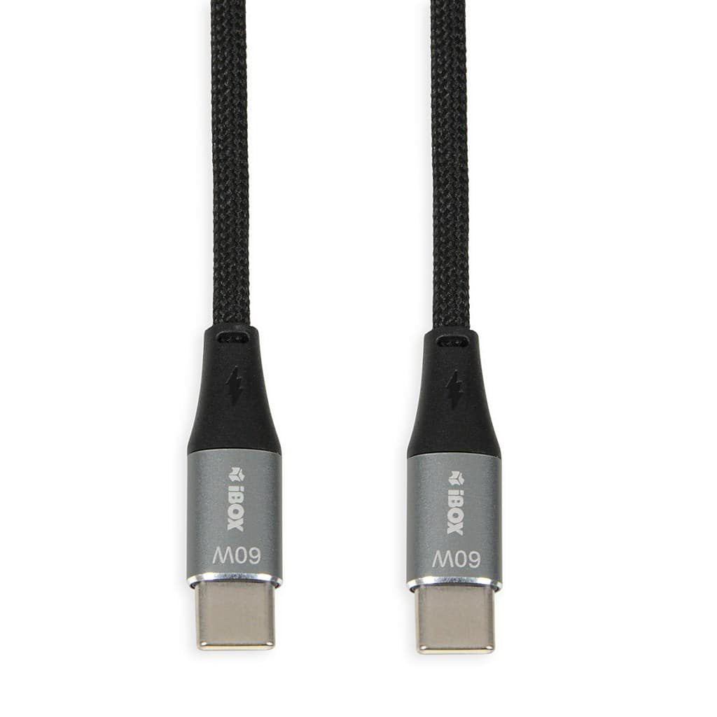 EAN 5903968680640 - iBox IKUTC2B cable USB USB 2.0 2 m USB C Negro imagen 2