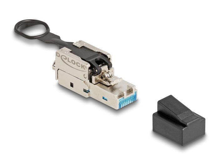 Delock Rj45 Macho Cat.6a Con Push Y Pull