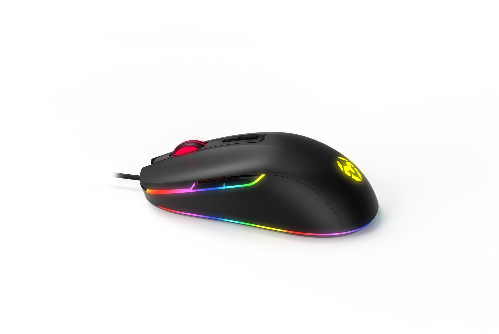 Krom Pack Rgb Teclado Membrana Y Raton Kalyos Sp