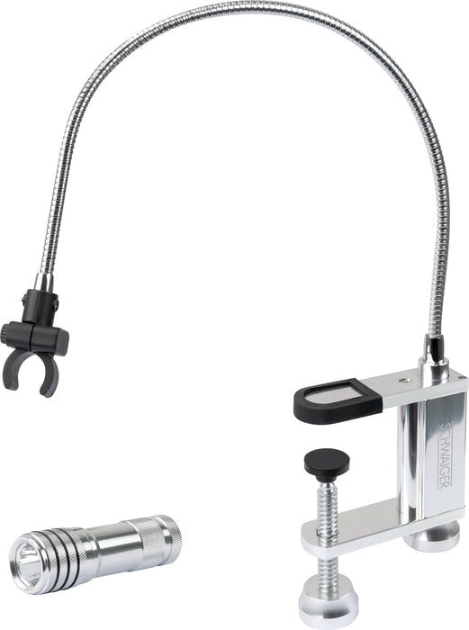 Luz Para Parrilla Schwaiger 1 Foco Led 0,5w Plata