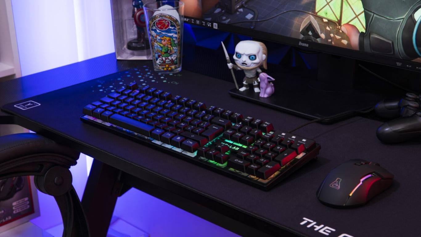 EAN 3760162067361 - The G-Lab KEYZ CAESIUM teclado Juego USB Español Negro imagen 3