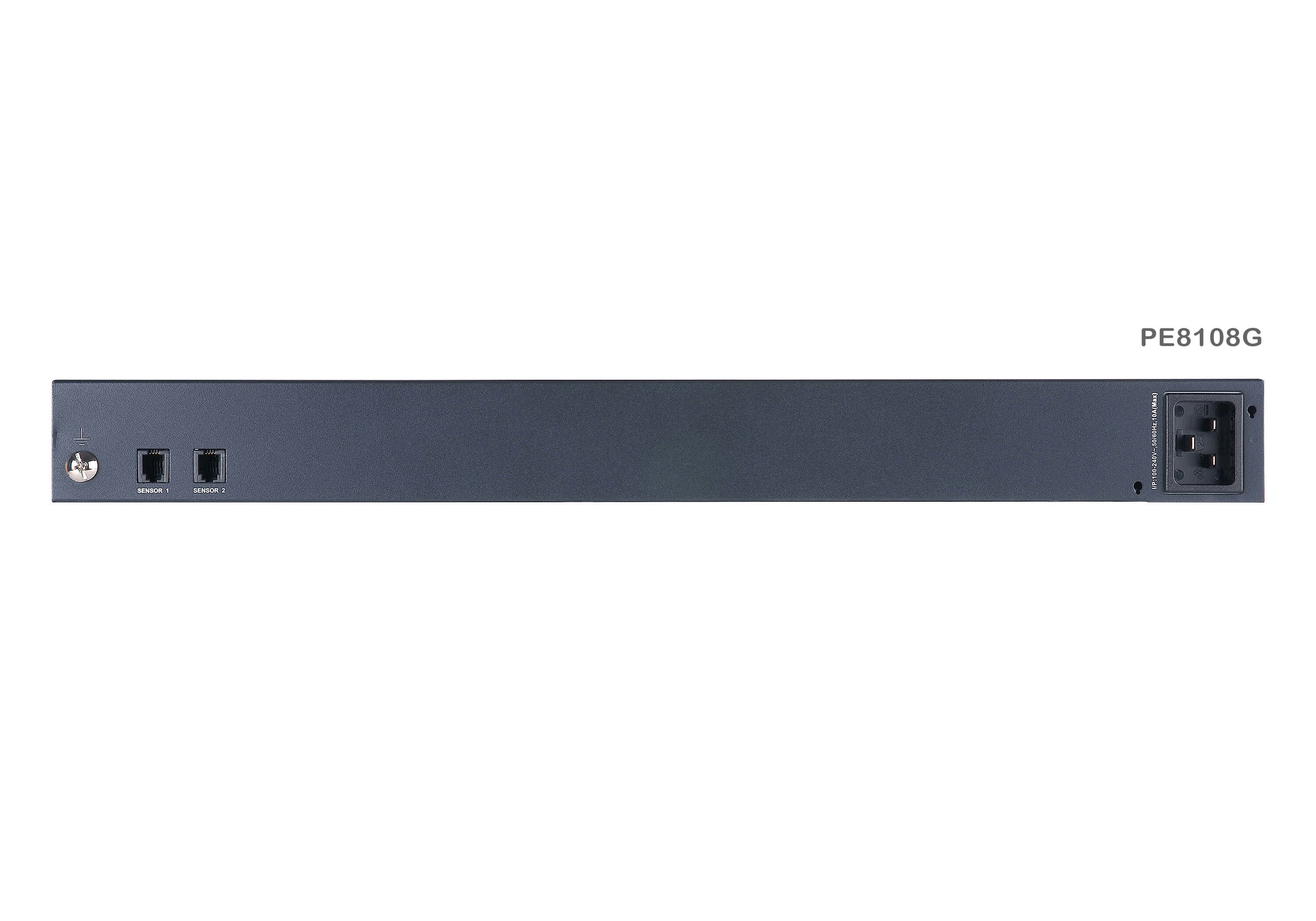 EAN 672792401077 - ATEN PE8108G-ATA-G unidad de distribución de energía (PDU) 8 salidas AC 1U Negro imagen 2