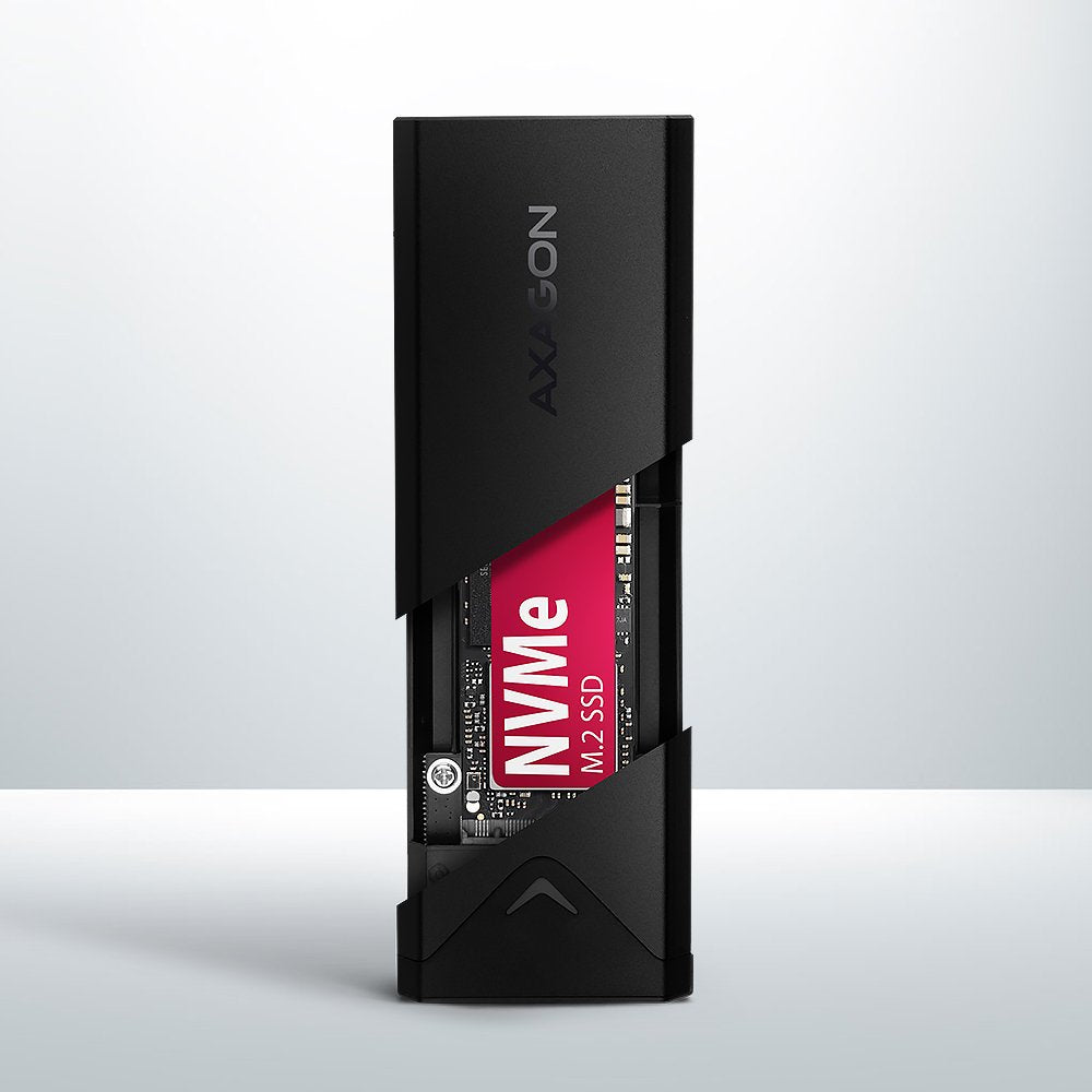 EAN 8595247908506 - Axagon EEM2-UB2 caja para disco duro externo Caja externa para unidad de estado sólido (SSD) Negro M.2 imagen 4