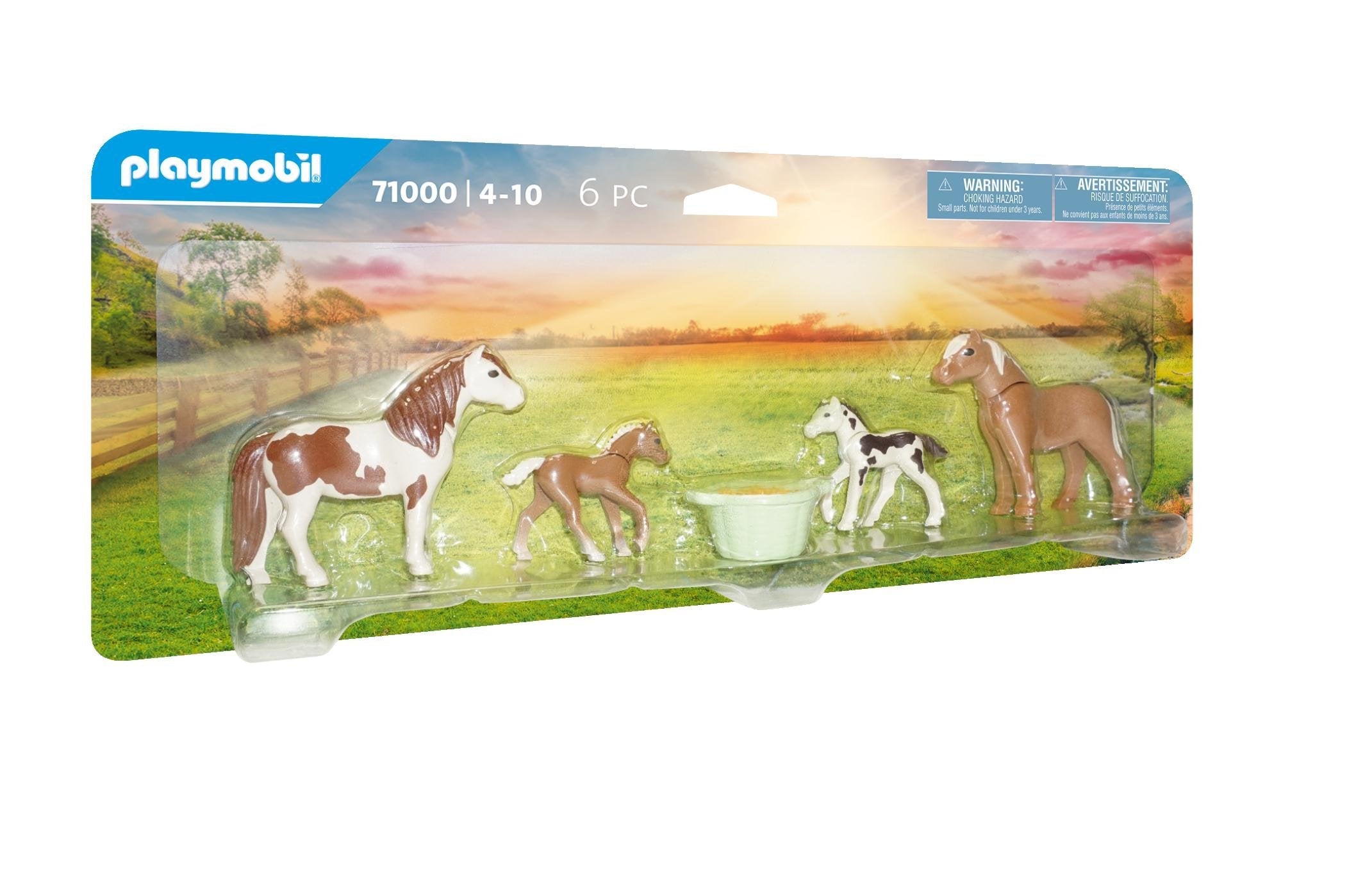 Playmobil 71000 2 Ponis Islandeses Con Potros