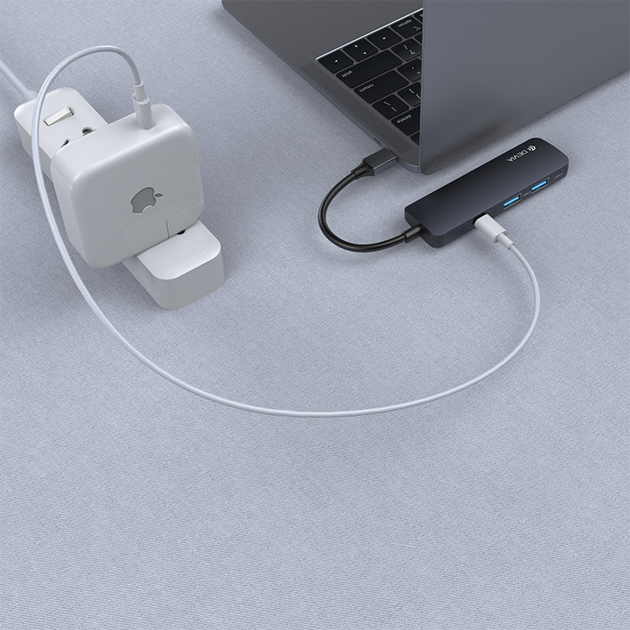 Leopard Type-C To Hdmi Usb3.0*2+Pd 4 In 1 Hub