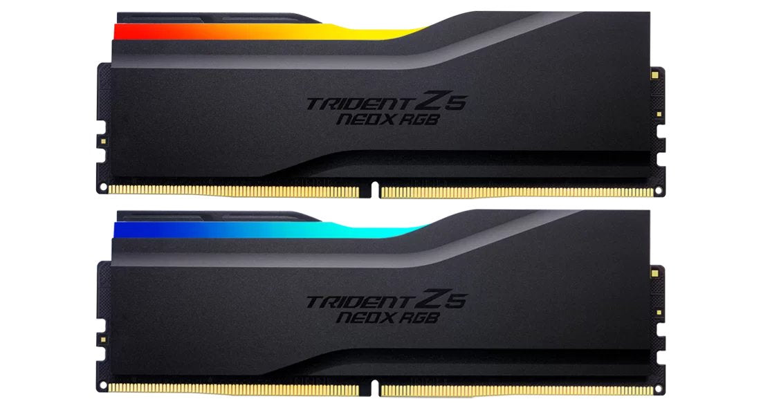 G.Skill Dimm 32 Gb Ddr5-6000 (2x 16 Gb) Dual-Kit (Negro, F5-6000a3636f16gx2-Tz5nxrk, Trident Z5 Neo X Rgb) F5-6000a3636f16gx2-Tz5nxrk