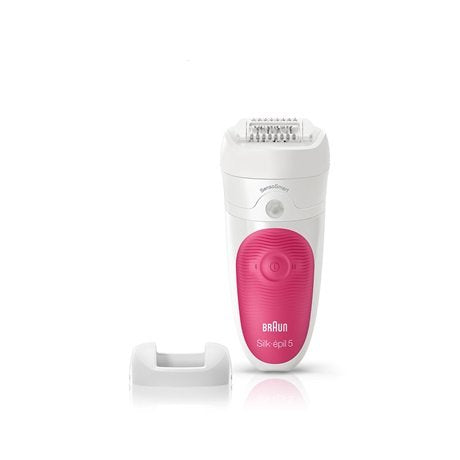 Depiladora Braun Silk-Epil 5 5/500 Sensosmart Inalambrica Tecnología Microgrip Uso Seco/Mojado 2 Velocidades 100% Resistente Al Agua