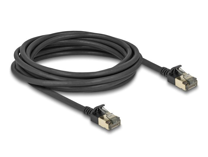 Delock 80342 Rj45 Cable De Red Cat.8.1 F/Ftp Slim Pro 5 M Negro