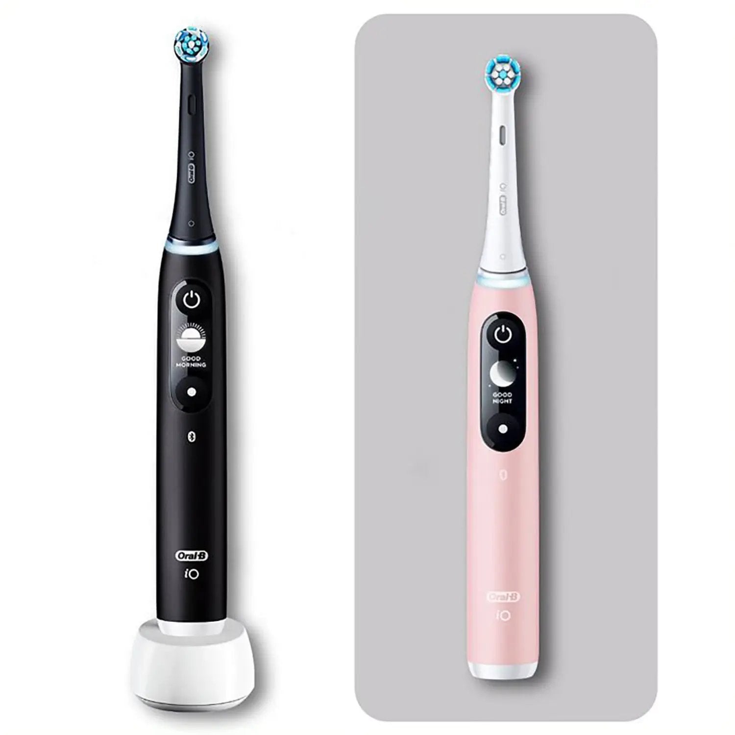 EAN 4210201448853 - Oral-B iO Duo Adulto Cepillo dental vibratorio Negro, Rosa imagen 1