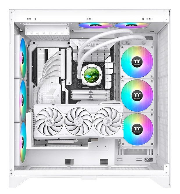 Thermaltake Th360 V2 Ultra Ex Argb Sync Enfriador Líquido Todo En Uno - Snow Edition, Refrigeración Por Agua Blanco Cl-W426-Pl12sw-A