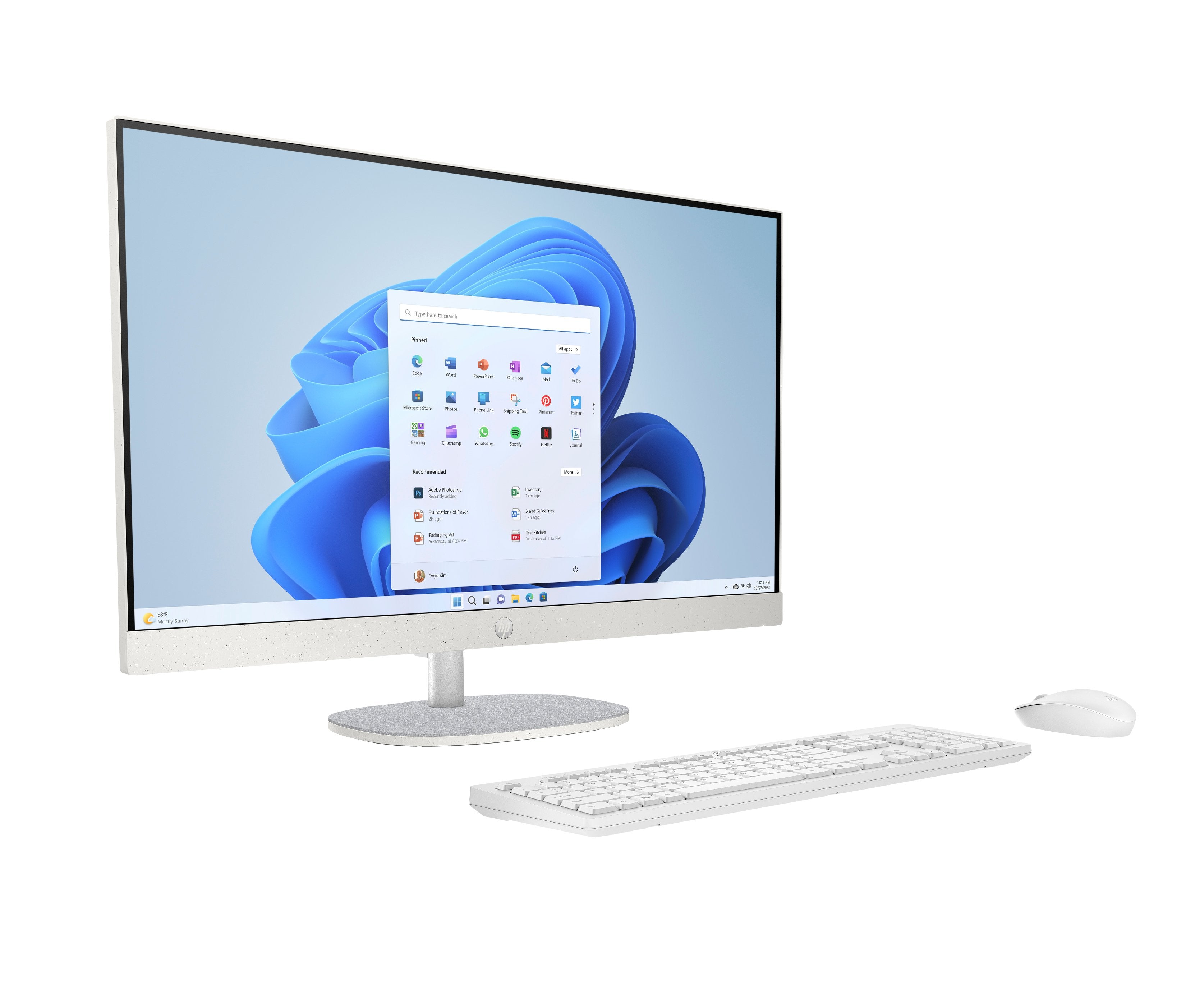 Pc Aio Hp Omnistudio 27-Cr0130ns I5-1335u 8gb 512gb 27" Fdos