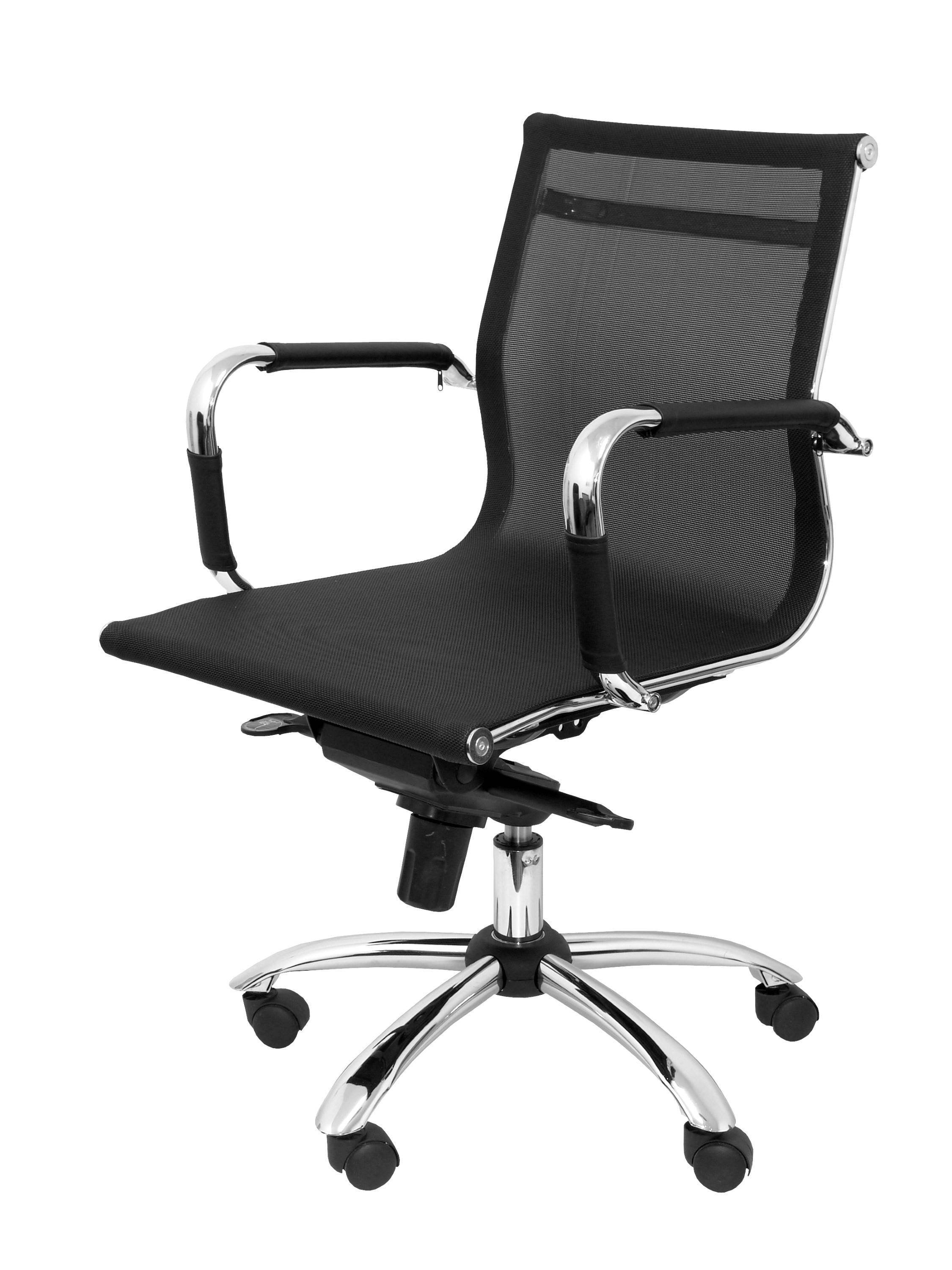 EAN 8436549393938 - PIQUERAS Y CRESPO 204CBNE silla de oficina y de ordenador Asiento de malla Respaldo de malla imagen 3