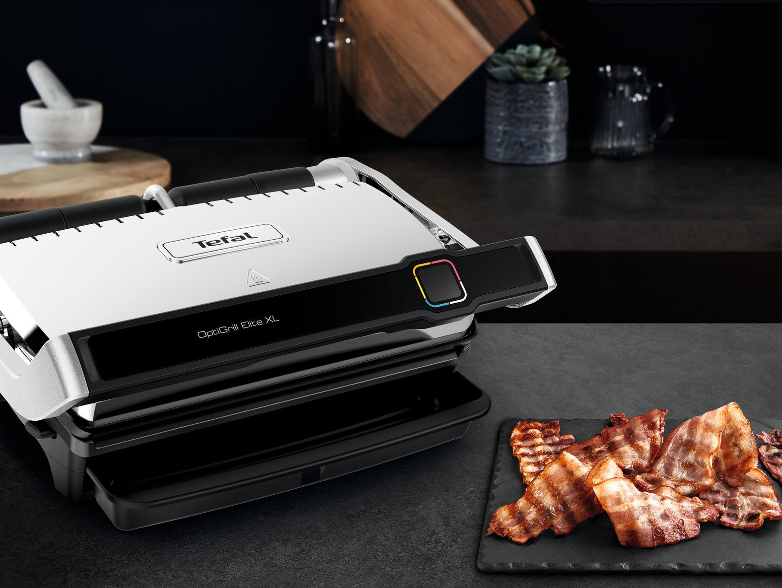 Tefal Optigrill Elite Xl Gc760d Parrilla Eléctrica De Contacto