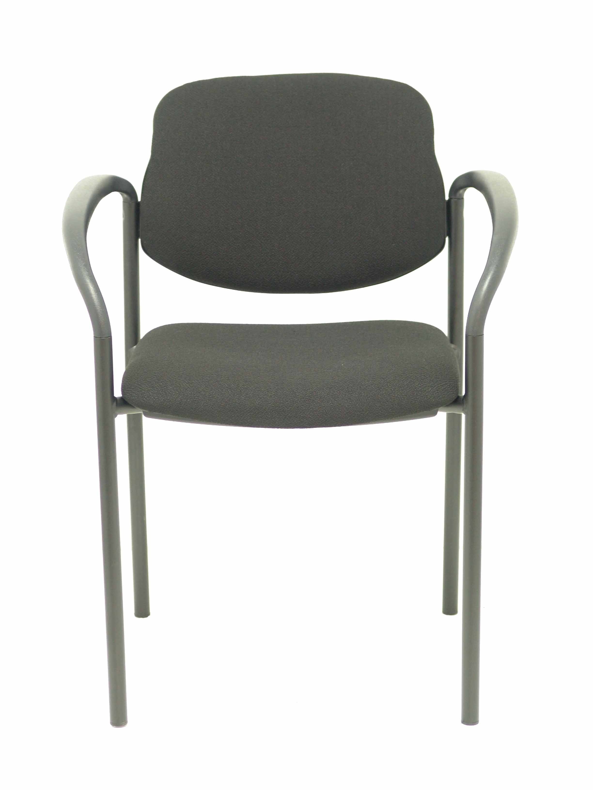 Silla Fija Villalgordo Bali Negro Chasis Negro Co