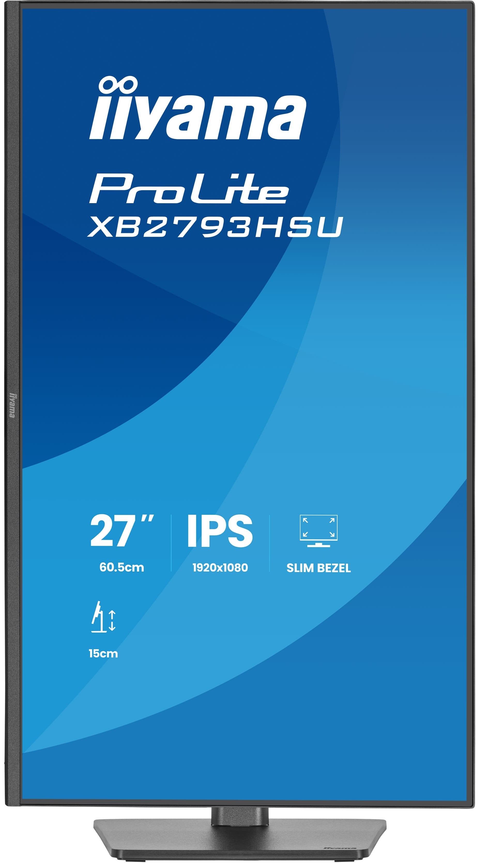 Iiyama Prolite Xb2793hsu-B1 Pantalla Para Pc 68,6 Cm (27") 1920 X 1080 Pixeles Full Hd Led Negro