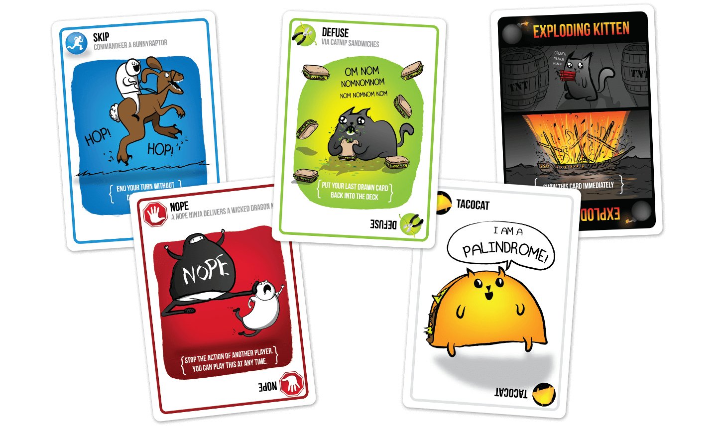 Asmodee Exploding Kitten, Juego De Cartas Asmd0007